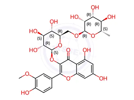 Chemical structure of Narcissoside