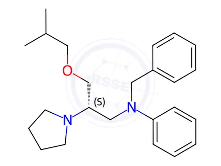 Chemical structure of Bepridil Impurity 73