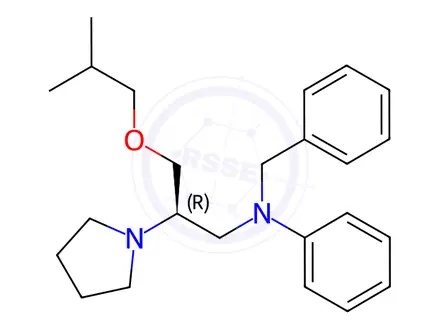 Chemical structure of Bepridil Impurity 3