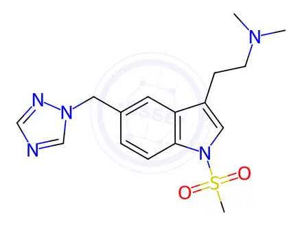 Chemical structure of Rizatriptan EP Impurity E