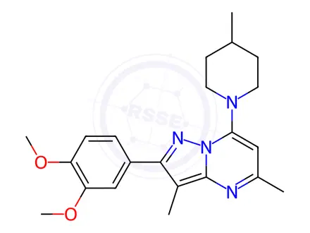 Chemical structure of T-00127-HEV1 Impurity 111