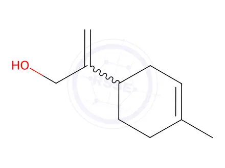 Chemical structure of Limonen-10-ol