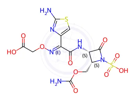 Chemical structure of Carumonam Sodium Impurity 5