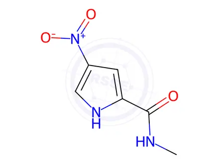 Chemical structure of N-methyl-4-nitro-1H-pyrrole-2-carboxamide