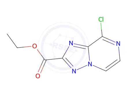 Chemical structure of Ethyl 8-Chloro-[1,2,4]triazolo[1,5-a]pyrazine-2-carboxylate