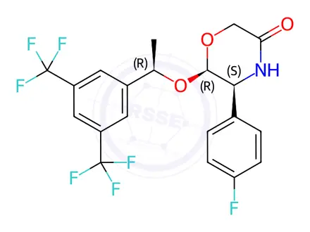 Chemical structure of Aprepitant M3 Metabolite (1S, 5R, 6S)-Isomer