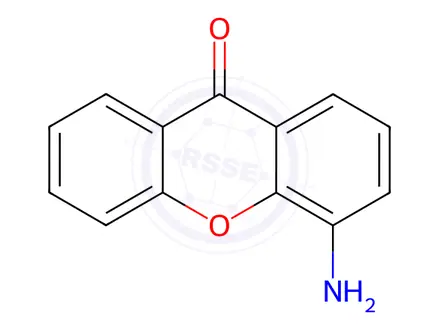 Chemical structure of 4-Amino-9H-xanthen-9-one