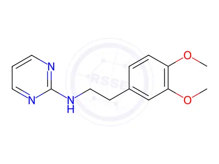 Chemical structure of N-(3,4-Dimethoxyphenethyl)pyrimidin-2-amine