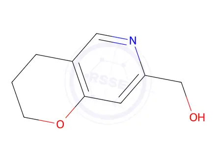 Chemical structure of (3,4-Dihydro-2H-pyrano[3,2-c]pyridin-7-yl)methanol
