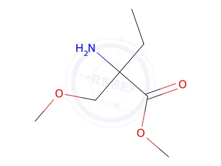 Chemical structure of Methyl 2-amino-2-(methoxymethyl)butanoate