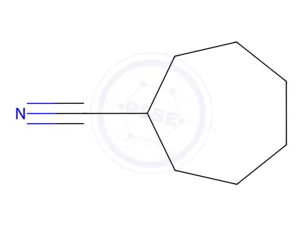 Chemical structure of CYCLOHEPTYL CYANIDE