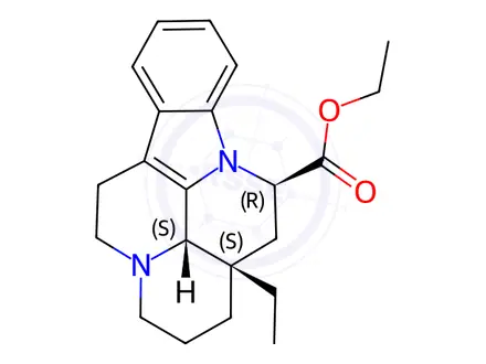 Chemical structure of Vinpocetine EP Impurity D (Free Base)