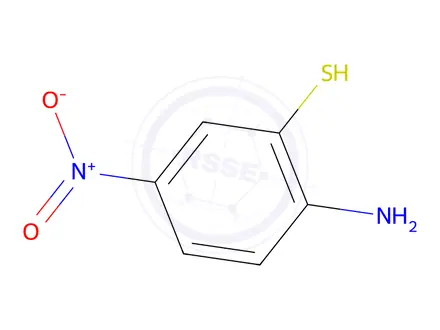 Chemical structure of 2-Amino-5-nitro-benzenethiol