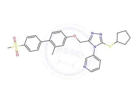 Chemical structure of NMS 873