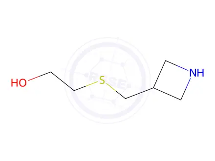 Chemical structure of 2-((Azetidin-3-ylmethyl)thio)ethan-1-ol