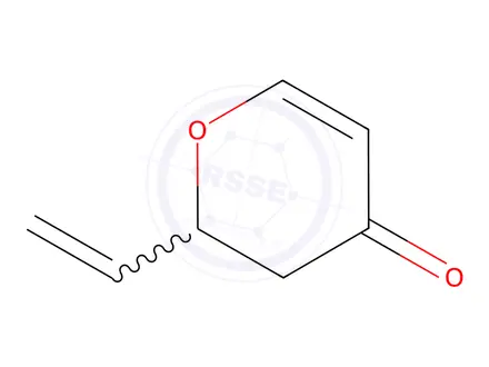 Chemical structure of 2-Vinyl-2H-pyran-4(3H)-one