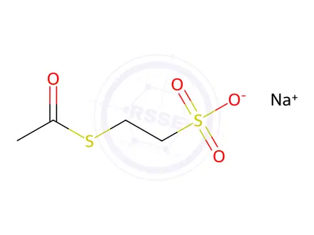 Chemical structure of Mesna EP Impurity C (Sodium salt)