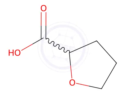Chemical structure of Tetrahydro-2-furoic acid