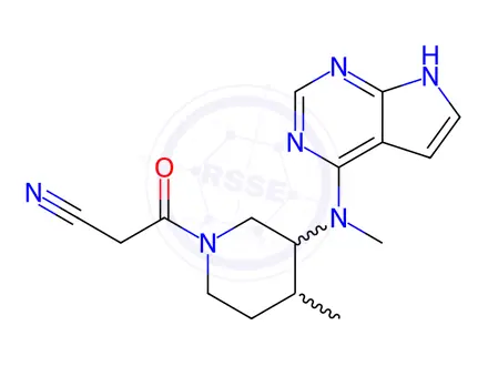 Chemical structure of Tofacitinib Impurity FD+DX