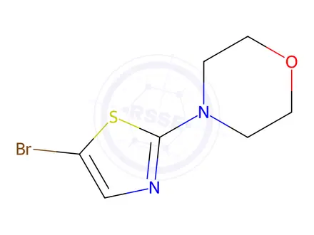 Chemical structure of 4-(5-Bromothiazol-2-yl)morpholine