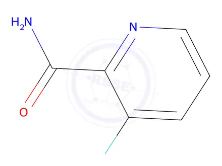 Chemical structure of 3-Fluoro-2-Pyridinecarboxamide