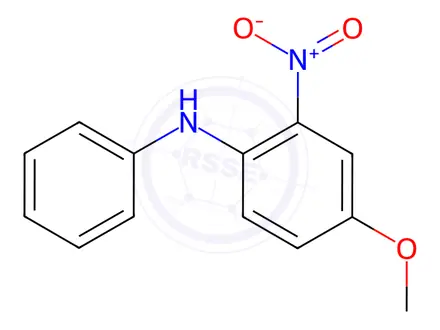Chemical structure of 4-Methoxy-2-nitro-N-phenylaniline