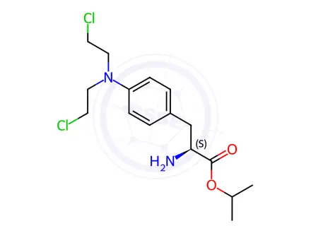 Chemical structure of Melphalan Isopropyl Ester