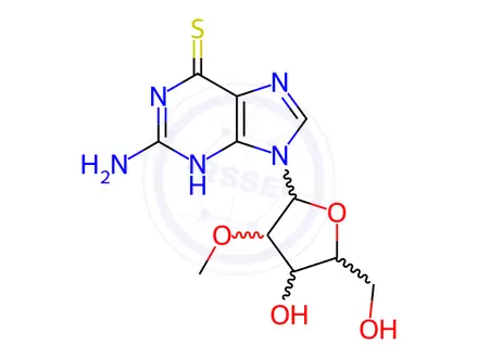 Chemical structure of Ateganosine Impurity 30