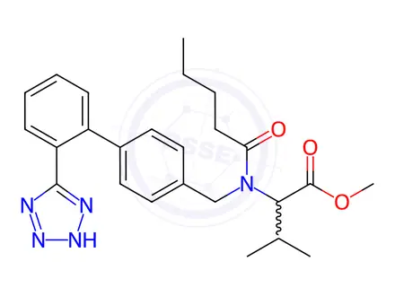 Chemical structure of Valsartan Impurity 166