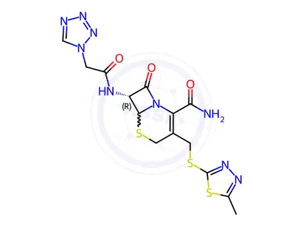 Chemical structure of Cefazolin Impurity K(EP)