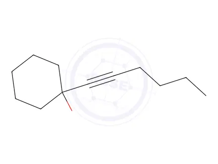 Chemical structure of HEXYNYLCYCLOHEXANOL