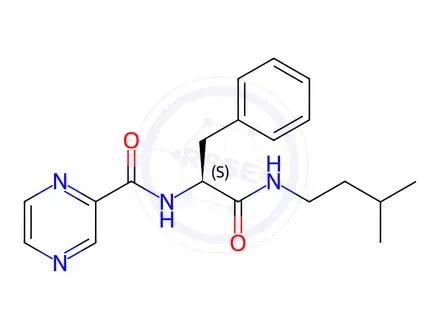 Chemical structure of Bortezomib Impurity H