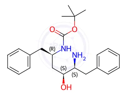 Chemical structure of Ritonavir Impurity 6