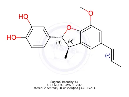 Chemical structure of Eugenol Impurity 44