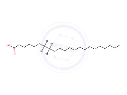 Chemical structure of Docosanoic-7,7,8,8-d4 Acid