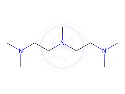 Chemical structure of Pentamethyldiethylenetriamine