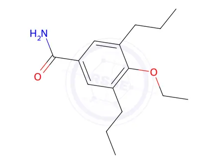 Chemical structure of 3,5-Dipropyl-4-ethoxybenzamide