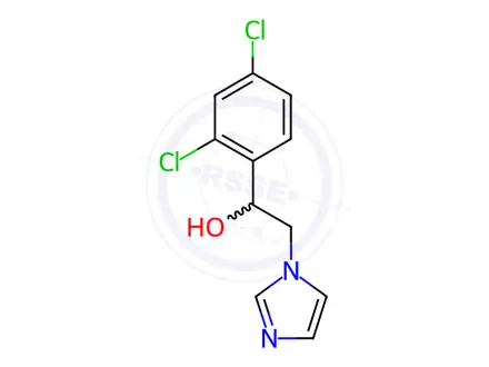 Chemical structure of 1-(2,4-Dichlorophenyl)-2-(1-imidazolyl)ethanol