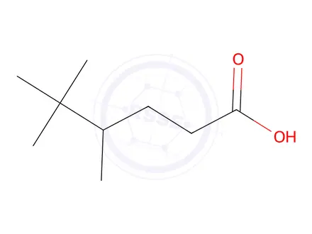Chemical structure of 4,5,5-trimethylhexanoic acid, compound with 2,2'-iminodiethanol (1:1)