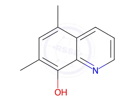 Chemical structure of 5,7-Dimethylquinolin-8-ol