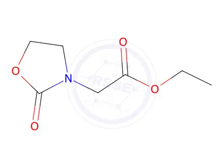 Chemical structure of Ethyl 2-(2-oxo-1,3-oxazolidin-3-yl)acetate