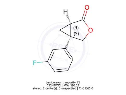 Chemical structure of Lemborexant Impurity 142