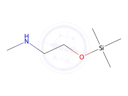 Chemical structure of methyl({2-[(trimethylsilyl)oxy]ethyl})amine