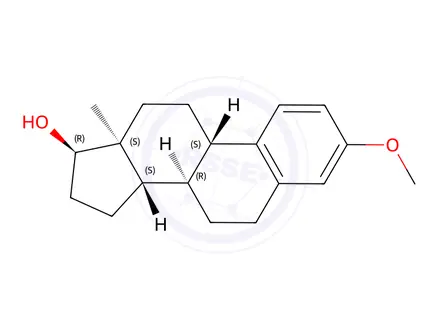 Chemical structure of 3-O-Methyl 17α-Estradiol
