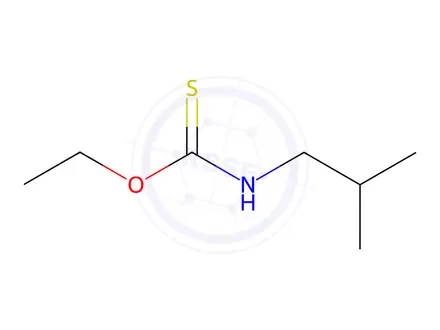 Chemical structure of O-Ethyl isobutylcarbamothioate