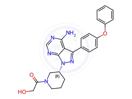 Chemical structure of Ibrutinib Impurity 285