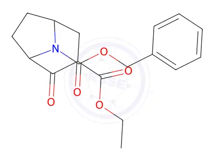 Chemical structure of 8-Benzyl 3-ethyl 2-oxo-8-azabicyclo[3.2.1]octane-3,8-dicarboxylate