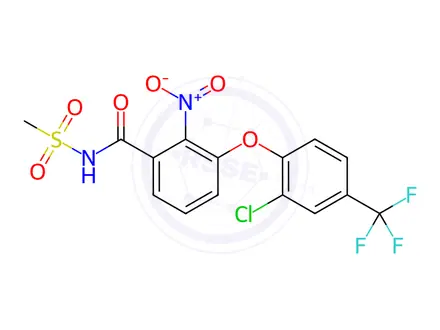 Chemical structure of Fomesafen Impurity 2
