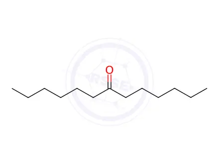 Chemical structure of 7-Tridecanone