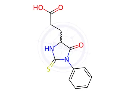 Chemical structure of Phenylthiohydantoin-glutamic Acid